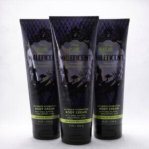 Bath & Body Works Body Cream Bundle – MALEFICENT – Set of 3 – New